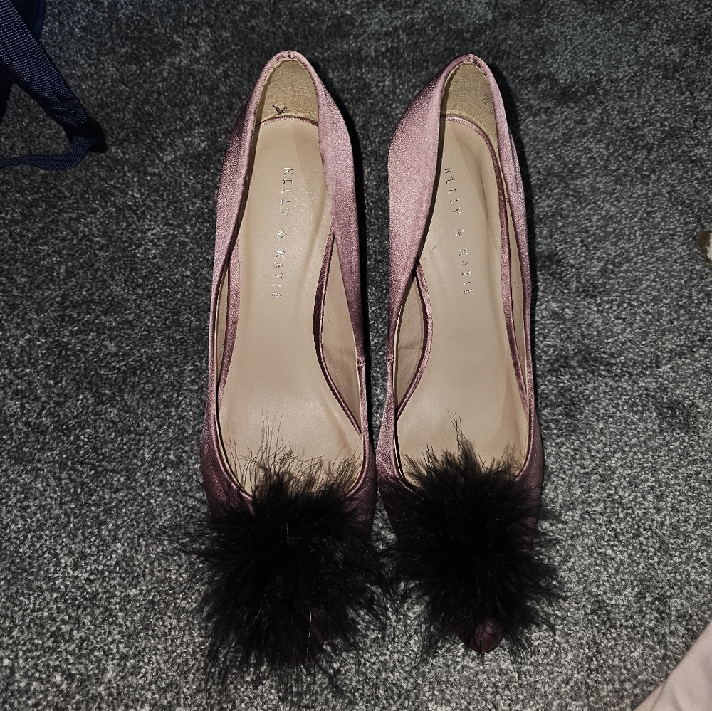 Kelly & Katie Purple Heels